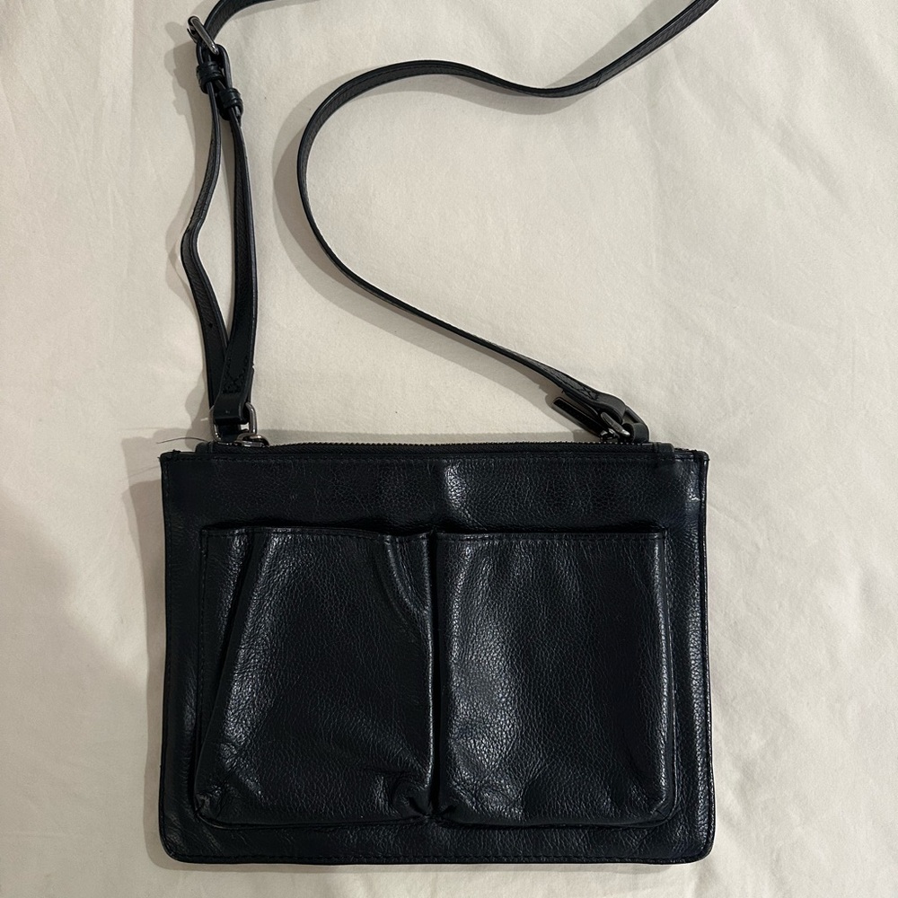 Barneys New York Leather Crossbody